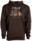 WHITEWATER PREM HOODIE BR S (D)